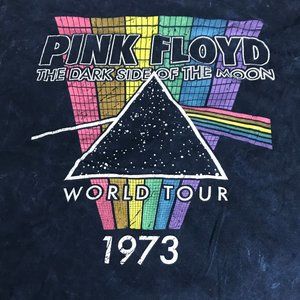 Pink Floyd T-Shirt - Navy Blue Cotton